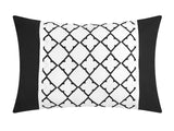 Tori Black King 10pc Comforter Set