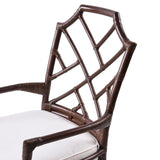 Kara Rattan Arm Chair Paloma Brown