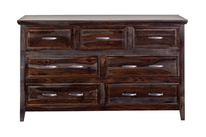 Porter Designs Sonora Solid Sheesham Wood Natural Dresser Gray 04-116-06-3814M