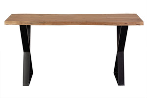 Porter Designs Manzanita Live Edge Solid Acacia Wood Natural Console Table Natural 05-196-10-5810X-KIT