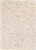 Hillcrest HIL-9040 Traditional NZ Wool Rug HIL9040-811 Light Gray, Camel, Taupe 100% NZ Wool 8' x 11'