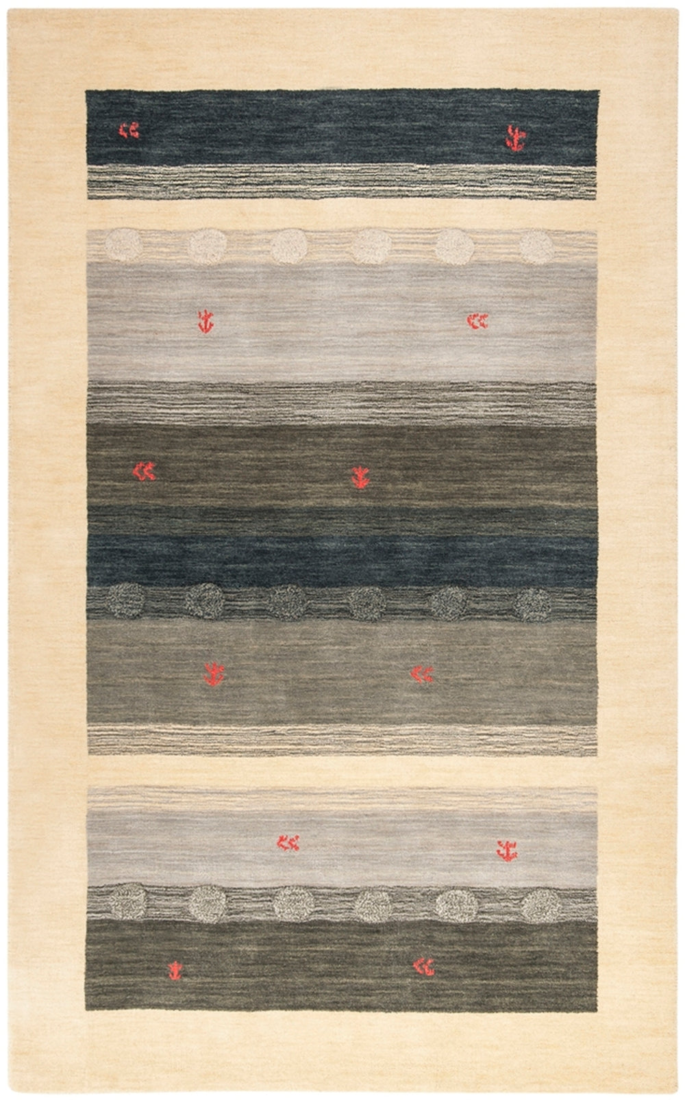 Safavieh Himalaya 592 Hand Loomed Wool Rug HIM592A-3