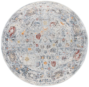 History 500 History 546 Transitional Power Loomed 18.5% Polypropylene, 81.5% Polyester Rug Light Grey / Gold