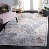 History 500 History 571 Transitional Power Loomed 22% Polypropylene, 78% Polyester Rug Grey / Gold