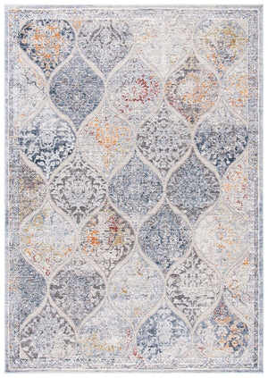 History 500 History 571 Transitional Power Loomed 22% Polypropylene, 78% Polyester Rug Grey / Gold