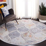 History 500 History 571 Transitional Power Loomed 22% Polypropylene, 78% Polyester Rug Grey / Gold