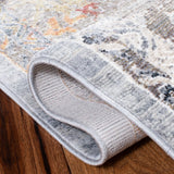 History 500 History 571 Transitional Power Loomed 22% Polypropylene, 78% Polyester Rug Grey / Gold