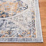 History 500 History 571 Transitional Power Loomed 22% Polypropylene, 78% Polyester Rug Grey / Gold