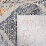 History 500 History 571 Transitional Power Loomed 22% Polypropylene, 78% Polyester Rug Grey / Gold