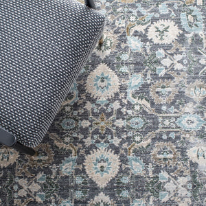Safavieh History 578 Power Loomed 7%POLYPROPYLENE/93%POLYESTER Traditional Rug HIS578F-9