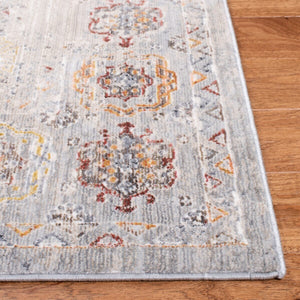 History 500 History 599 Transitional Power Loomed 19.5% Polypropylene. 80.5% Polyester Rug Light Grey / Gold