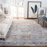 History 500 History 599 Transitional Power Loomed 19.5% Polypropylene. 80.5% Polyester Rug Light Grey / Gold