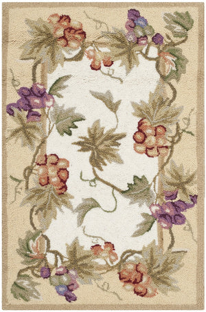 Safavieh Hk116 Hand Hooked Wool Pile Rug HK116A-3R