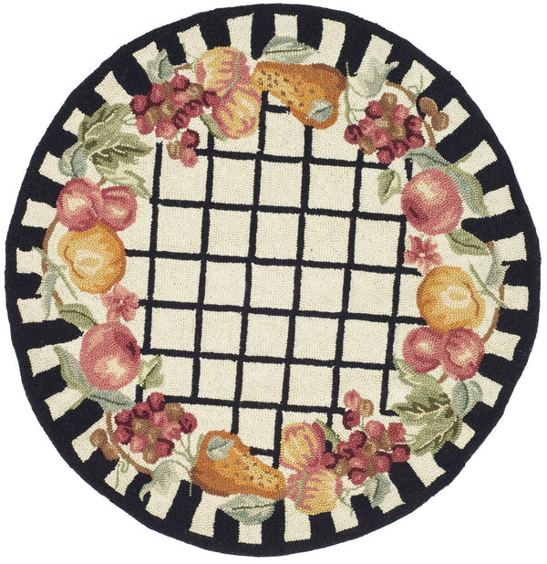 Safavieh Hk125 Hand Hooked Wool Pile Rug HK125A-3R