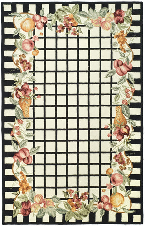 Safavieh Hk125 Hand Hooked Wool Pile Rug HK125A-3R