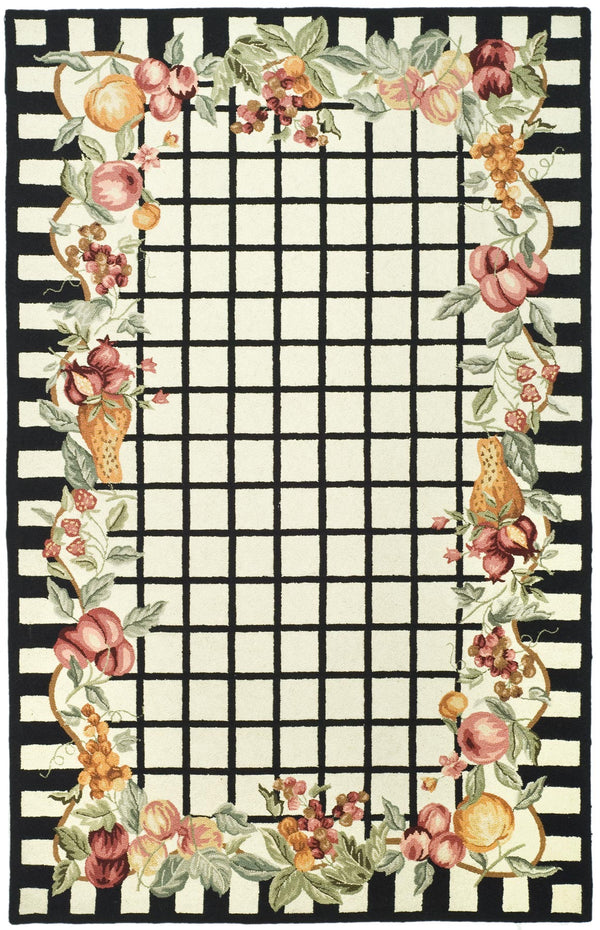 Safavieh Hk125 Hand Hooked Wool Pile Rug HK125A-3R