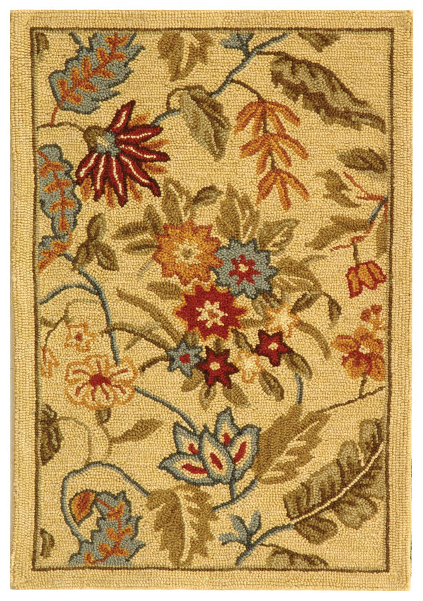 Safavieh Hk141 Hand Hooked Wool Rug HK141A-4R