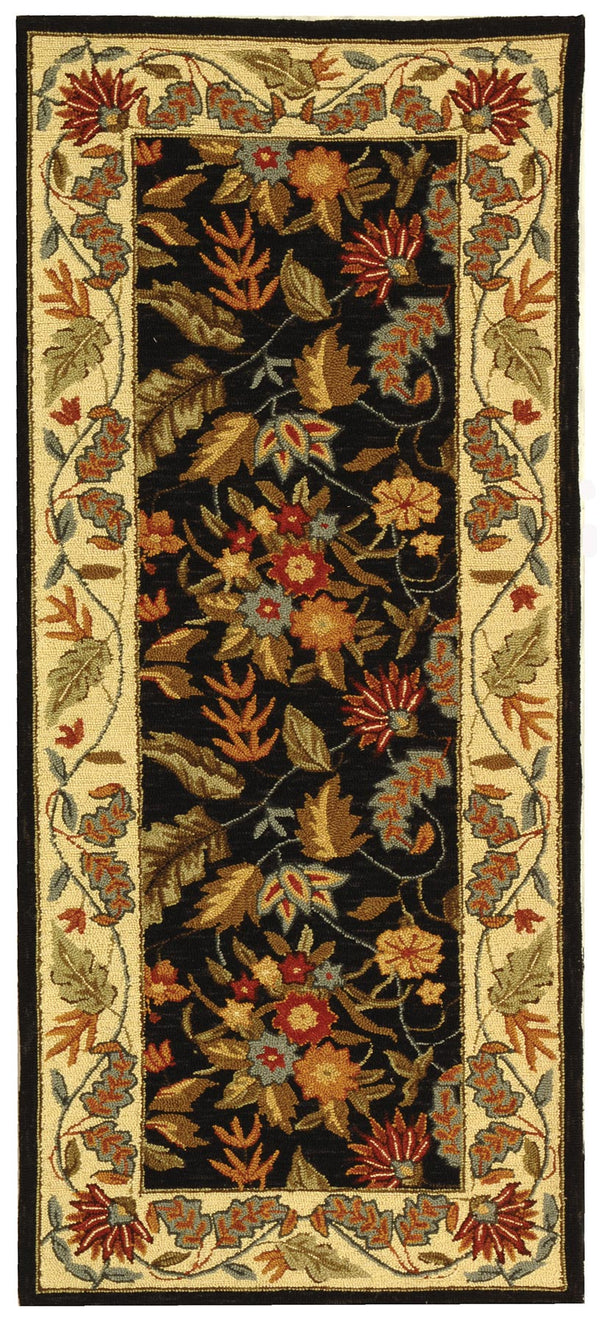 Safavieh Hk141 Hand Hooked Wool Rug HK141B-4R