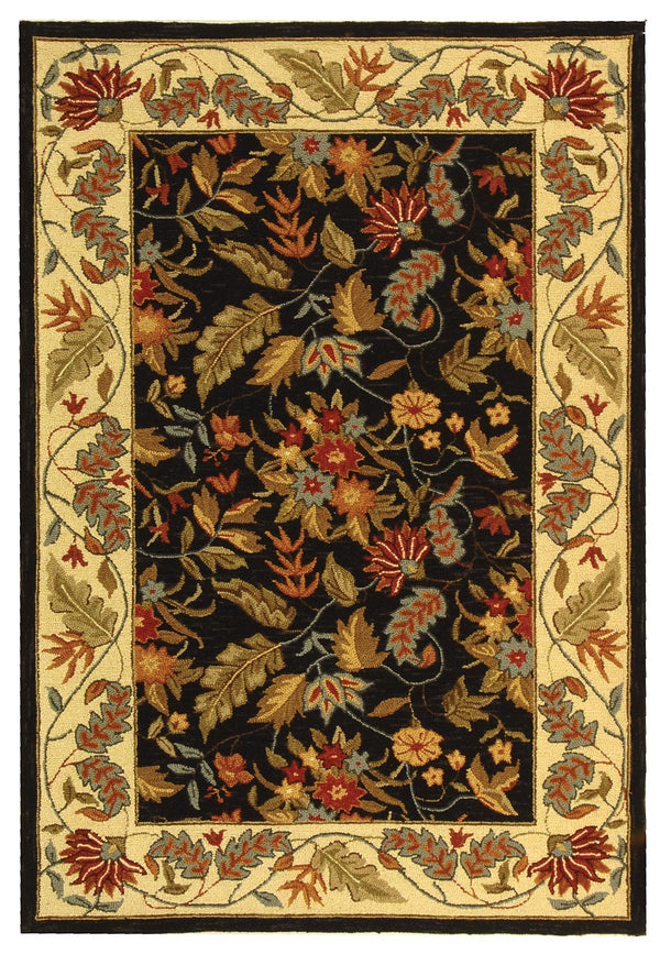 Safavieh Hk141 Hand Hooked Wool Rug HK141B-4R