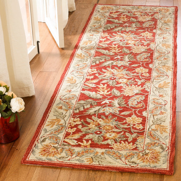 Safavieh Hk141 Hand Hooked Wool Pile Rug HK141C-4R