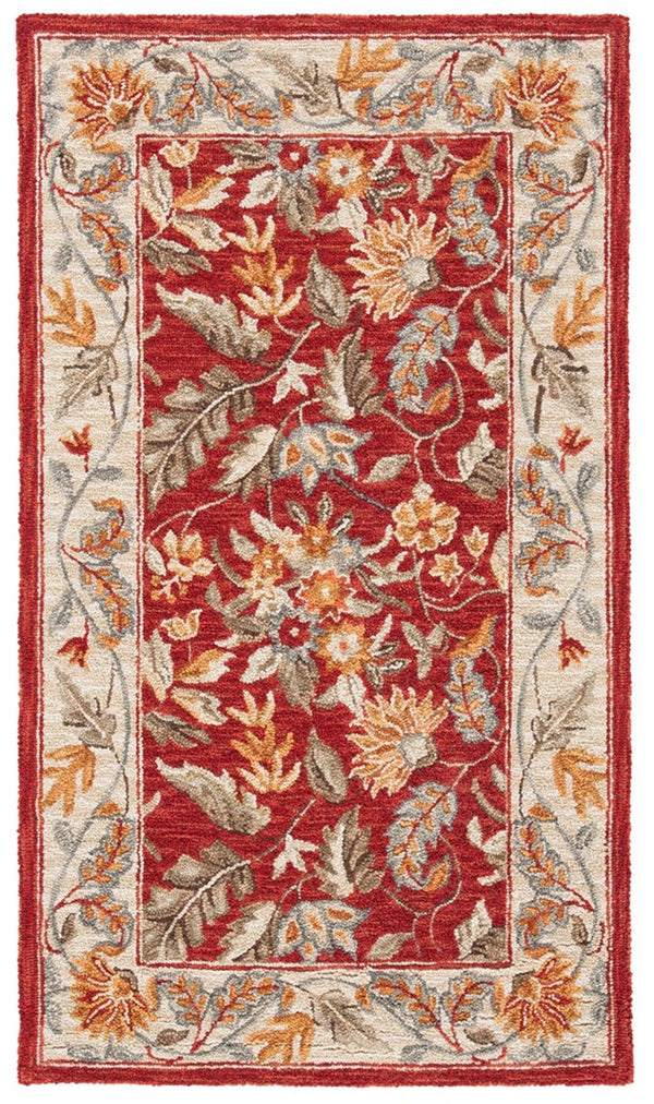 Safavieh Hk141 Hand Hooked Wool Pile Rug HK141C-4R