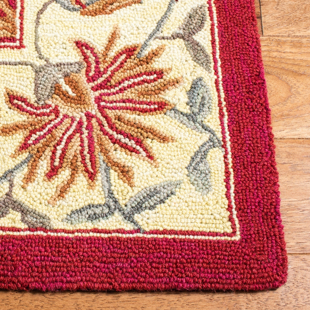Safavieh Hk141 Hand Hooked Wool Pile Rug HK141C-4R