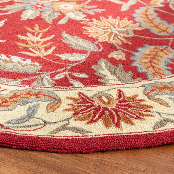Safavieh Hk141 Hand Hooked Wool Pile Rug HK141C-4R