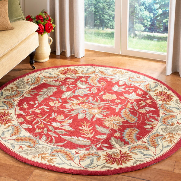 Safavieh Hk141 Hand Hooked Wool Pile Rug HK141C-4R