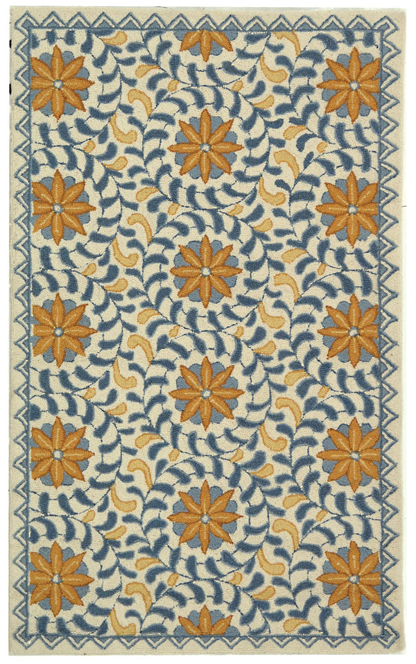 Safavieh Hk150 Hand Hooked Wool Rug HK150A-4R