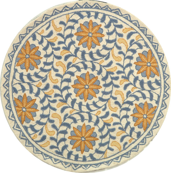 Safavieh Hk150 Hand Hooked Wool Rug HK150A-4R