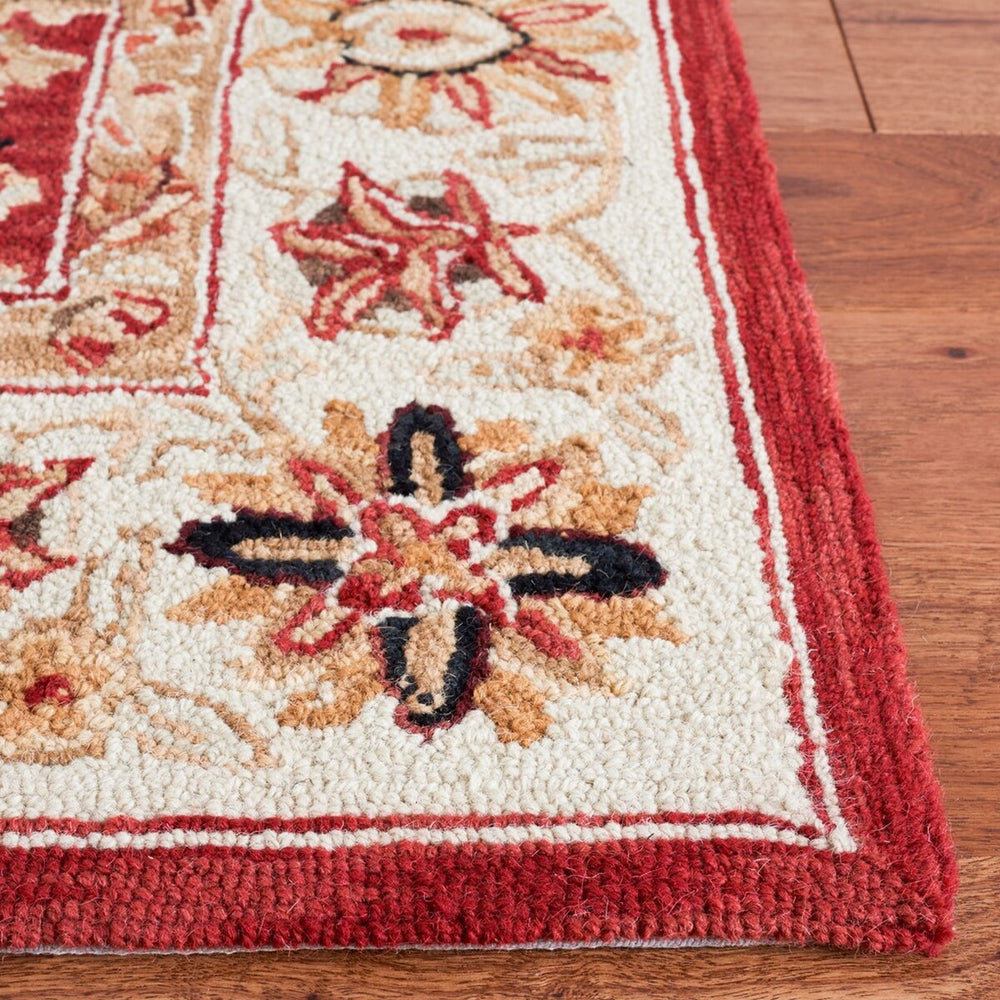 Safavieh Hk157 Hand Hooked Wool Pile Rug HK157A-3R