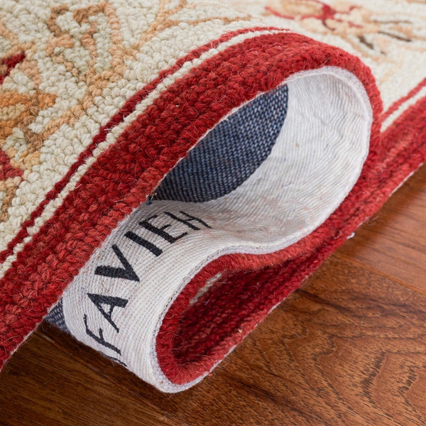 Safavieh Hk157 Hand Hooked Wool Pile Rug HK157A-3R