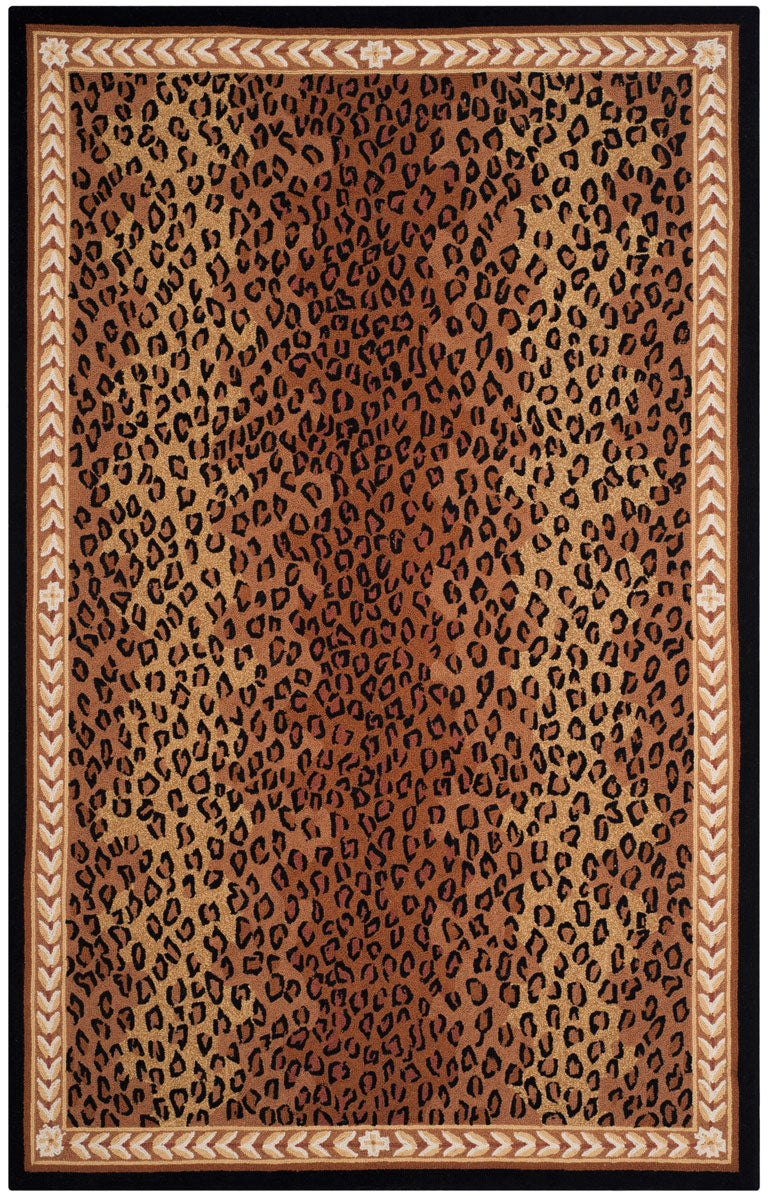 Hk15 Hand Hooked Wool Rug - Exquisite Indian Craftsmanship for Luxurio