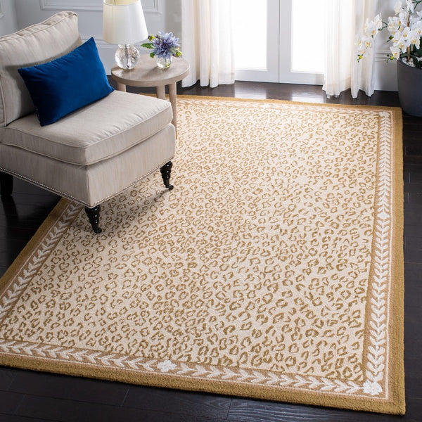 Safavieh Hk15 Hand Hooked Wool Rug HK15B-4R