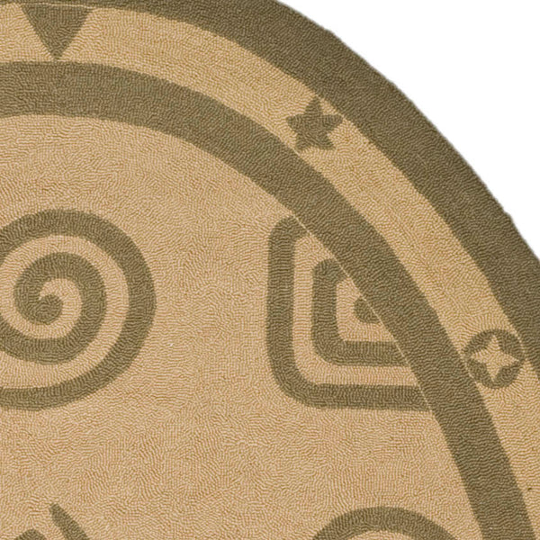 Safavieh HK211 Hand Hooked Rug