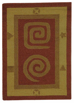 Safavieh HK211 Hand Hooked Rug