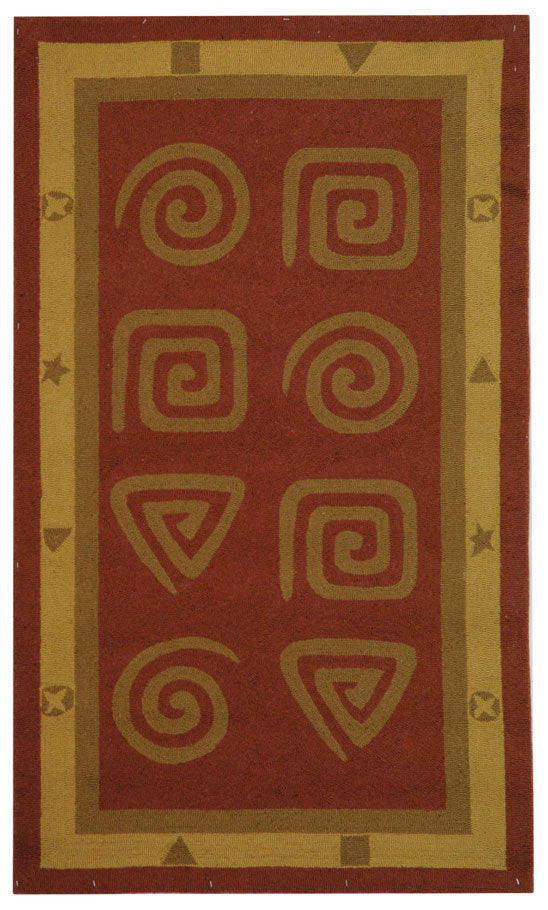Safavieh HK211 Hand Hooked Rug