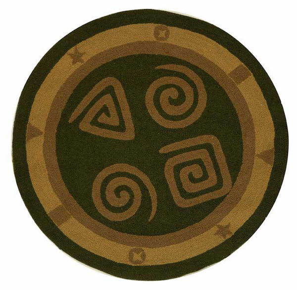 Safavieh HK211 Hand Hooked Rug