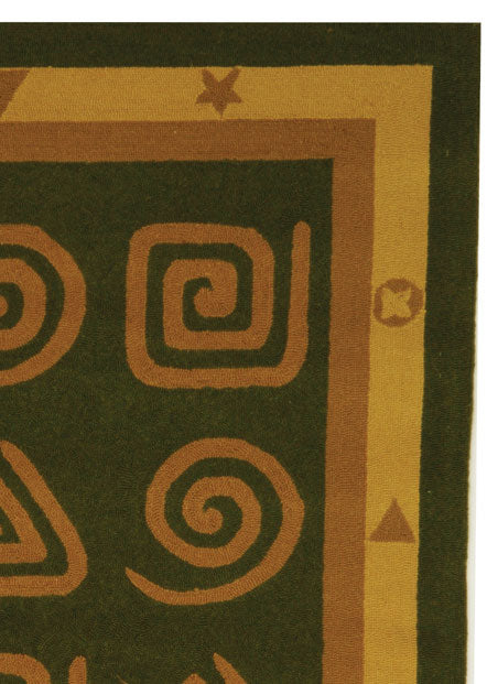 Safavieh HK211 Hand Hooked Rug