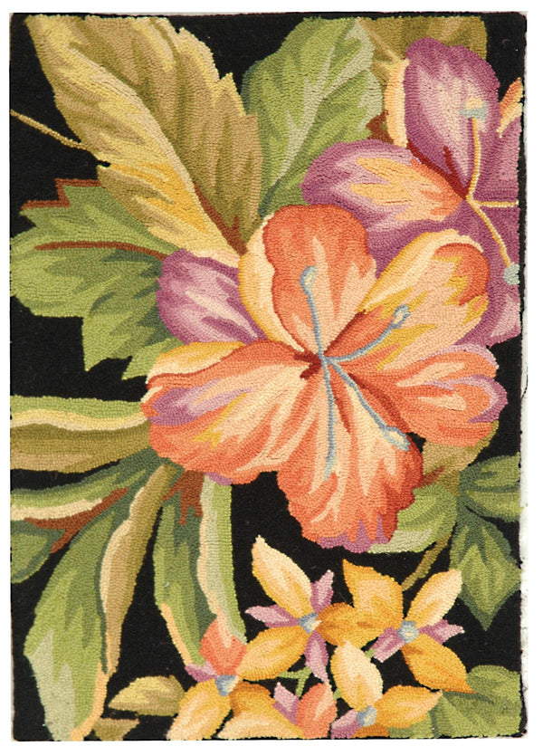 Safavieh Hk212 Hand Hooked Wool Pile Rug HK212B-4R