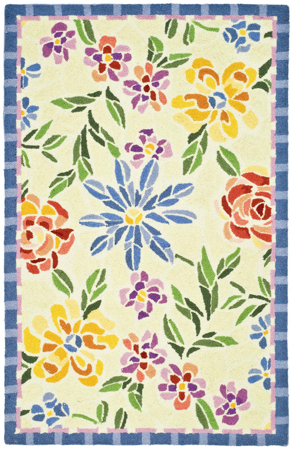 Safavieh Hk214 Hand Hooked Wool Pile Rug HK214A-4R