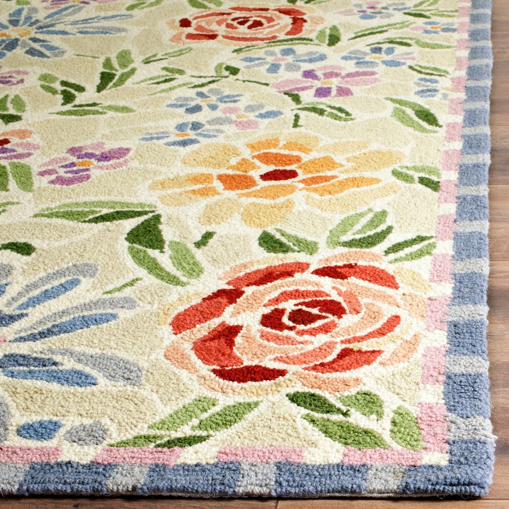 Safavieh Hk214 Hand Hooked Wool Pile Rug HK214A-4R
