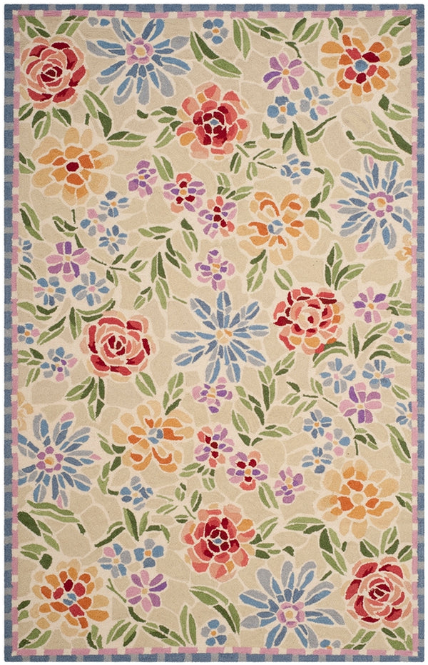 Safavieh Hk214 Hand Hooked Wool Pile Rug HK214A-4R