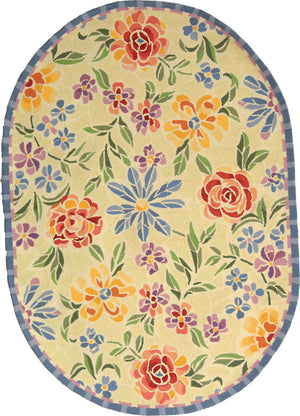 Safavieh Hk214 Hand Hooked Wool Pile Rug HK214A-4R