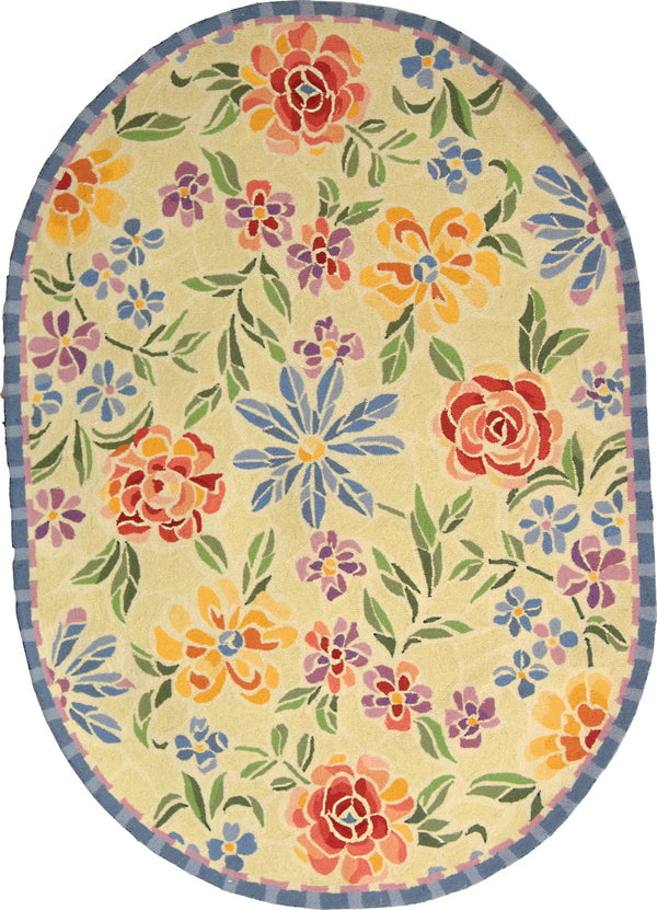 Safavieh Hk214 Hand Hooked Wool Pile Rug HK214A-4R