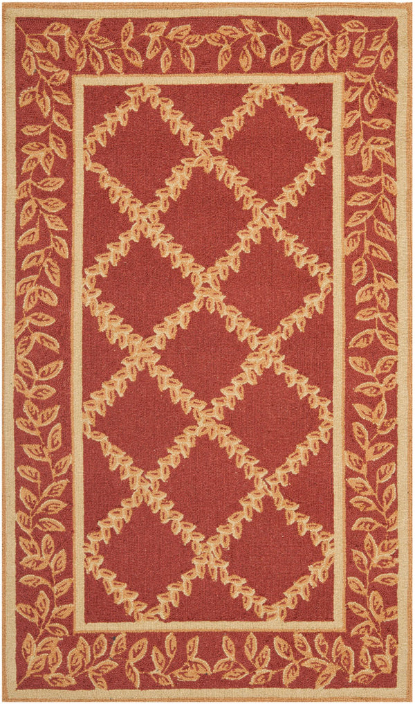 Safavieh Hk230 Hand Hooked Wool Pile Rug HK230E-4R