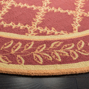 Safavieh Hk230 Hand Hooked Wool Pile Rug HK230E-4R