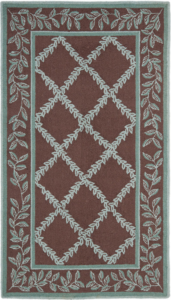 Safavieh Hk230 Hand Hooked Wool Pile Rug HK230G-4R