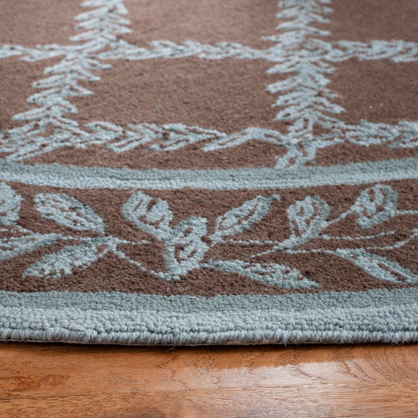 Safavieh Hk230 Hand Hooked Wool Pile Rug HK230G-4R