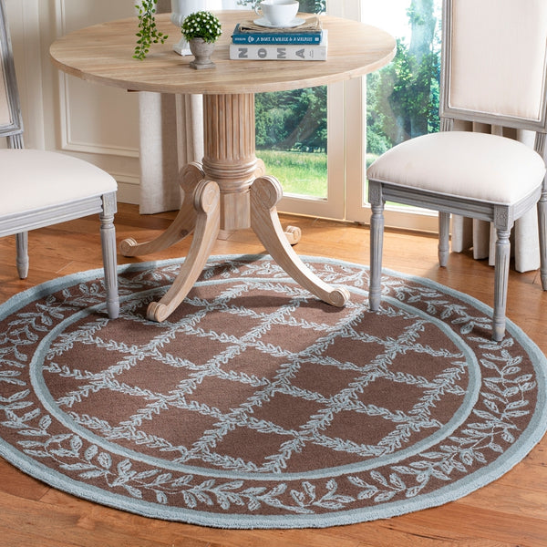 Safavieh Hk230 Hand Hooked Wool Pile Rug HK230G-4R